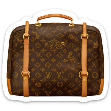 LV bag sticker