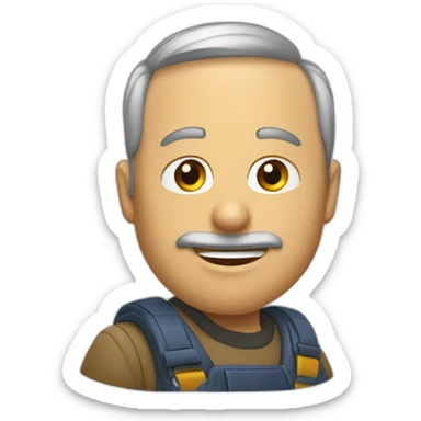 Chat avec un écureuil sticker