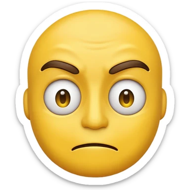 arrogant emoji sticker