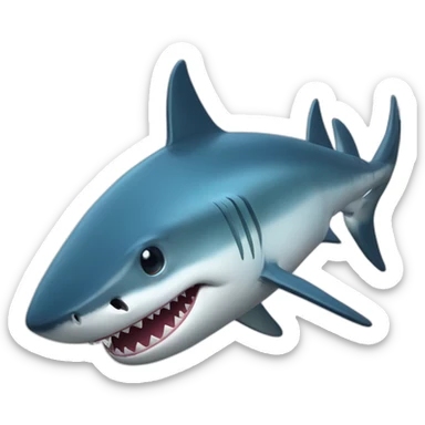mako shark sticker