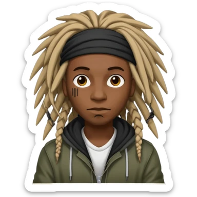 Street wear dreadhead sticker