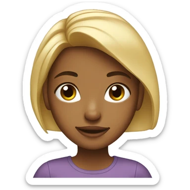 Popular girl  sticker