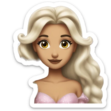 Ariana grande in wicked as Glinda  sticker