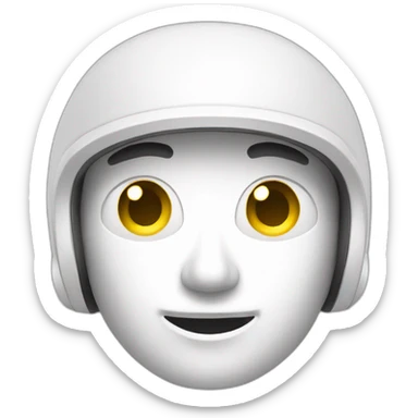 White gaming pc sticker