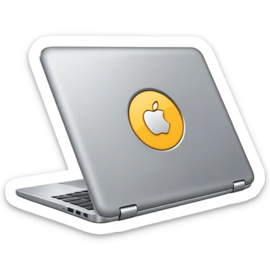 laptop rear view sticker