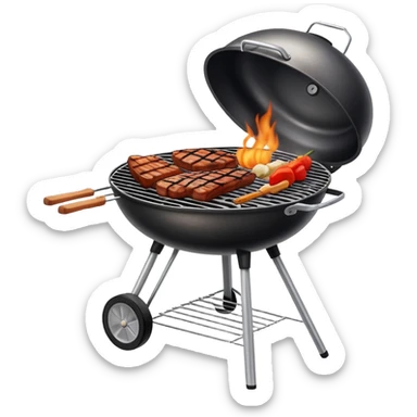 barbecue sticker