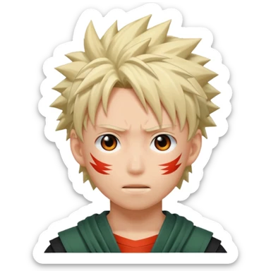 katsuki bakugo sticker
