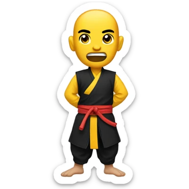 hung gar kung fu sticker