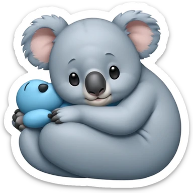 koala bear emojis created based on BTS BT21 Koya character, i want the same aesthetics and can be uploaded to Slack sticker