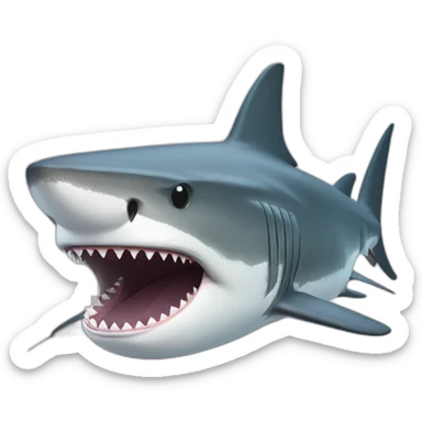 tiger-shark sticker