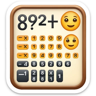 Perform addition sticker