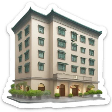 Shanghai hotel  sticker