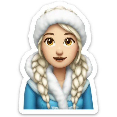 Snow Maiden Stalcraft sticker
