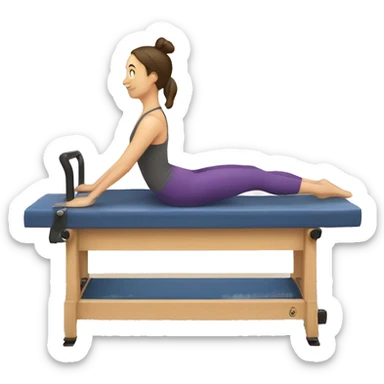 Reformer Pilates sticker