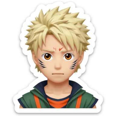 katsuki bakugo sticker