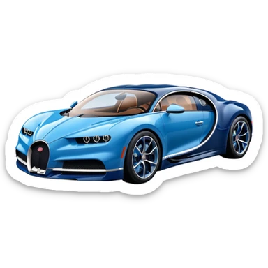 Bugatti Chiron  sticker