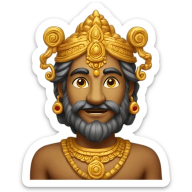 A Hindu mythological God  sticker