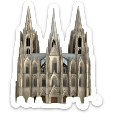 Cologne Cathedral sticker