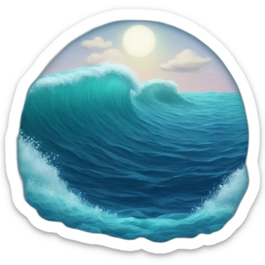 Ocean sticker