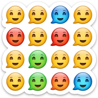 Curves emojis sticker