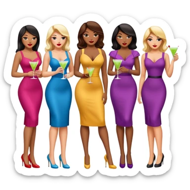 Cocktail waitresses, called “bottle girls,” are tall, voluptuous, and relatively racially diverse, their dresses as tight and revealing as their heels are high sticker