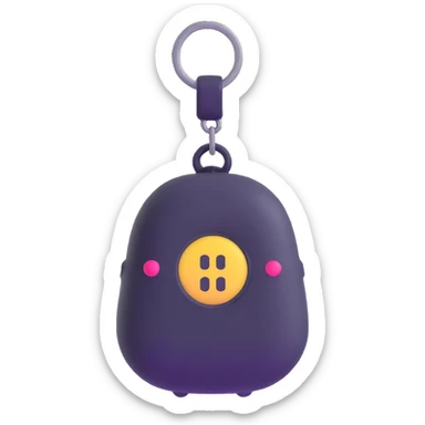 Tamagotchi character sticker