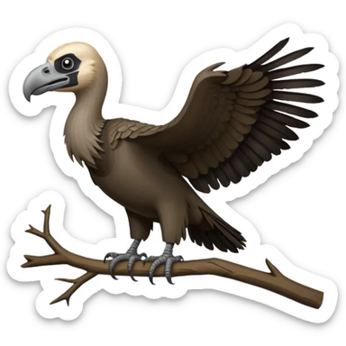 Vulture sticker