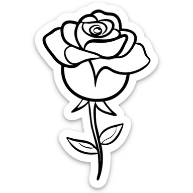 Battery shaped like a rose flower with wilting petals and low power indicator sticker