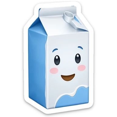 TINE melkekartong  sticker