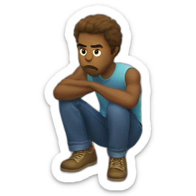 frustrated stomping ground sticker