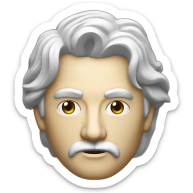 Satoshi Nakamoto bitcoin Bust Budapest, Hungary sticker