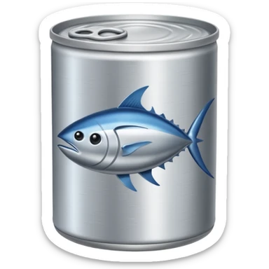 create a can of tuna emoji sticker
