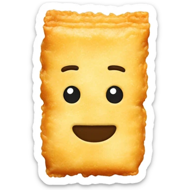 a hashbrown with packaging sticker