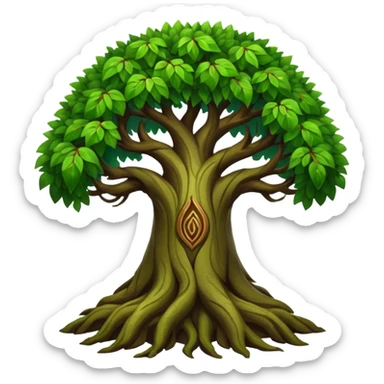 Yggdrasil, The World Tree from Norse Mythology sticker