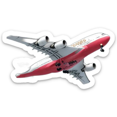 Airbus a380 sticker