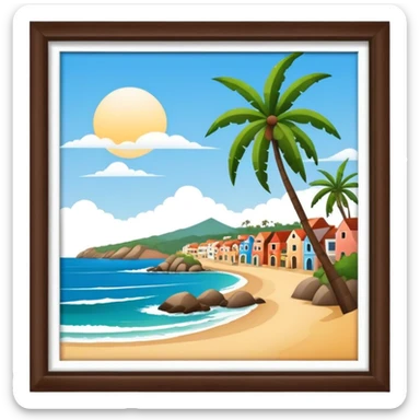 Puerto Escondido sticker