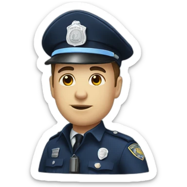 Police municipale sticker