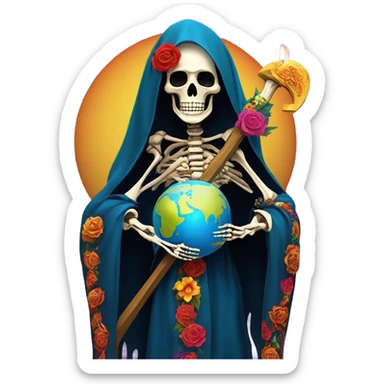 Santa muerte  sticker