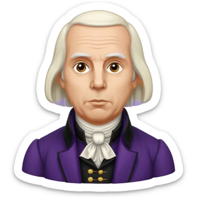 James Madison sticker