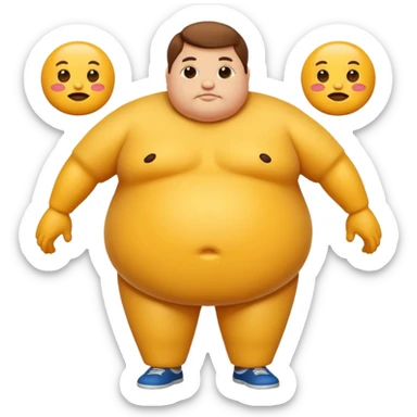 obesity sticker
