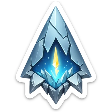 moon shard sticker