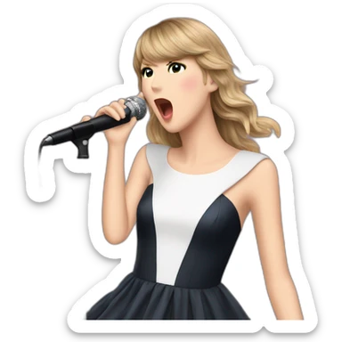 taylor swift sing in tokyo sticker