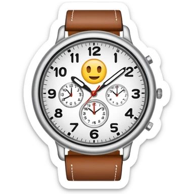 analog watch sticker