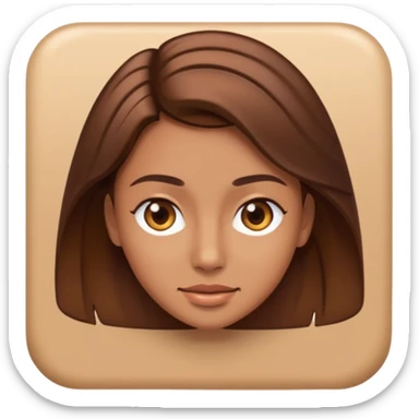 flipping hair emoji with hand flipping the hair sticker