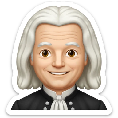 J S Bach sticker