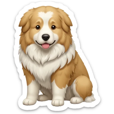 pyrenees mountain white  sticker