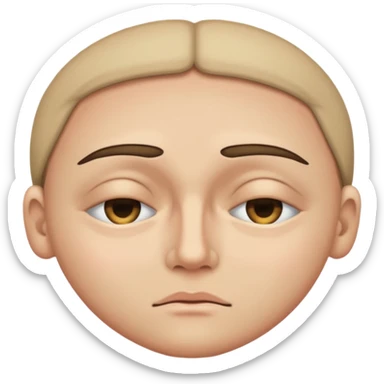 I want a version of the "single eye" generic unicode emoji but the eye is shut, eye lids down over the eye sticker