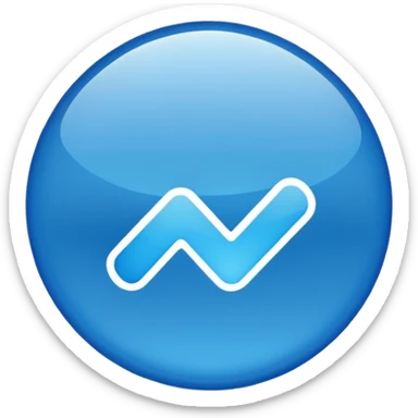 Create a instagram verified blue tick round shape sticker