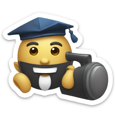 un mec avec une machoir carré  sticker