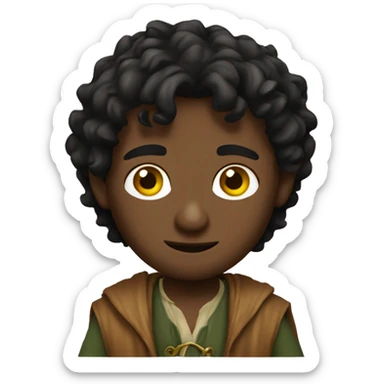 Frodo Jamaican sticker